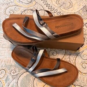 Women's Silver Sandals